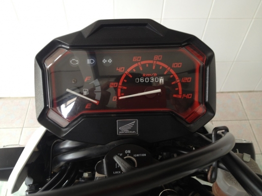 Zoomer-x ตัวTOP โฉมใหม่ สีขาว วิ่ง6000 ปลายปี57 (ของแถม 4 รายการ)