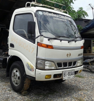 หกล้อ ฮีโน่ DUTRO136ยูโร2ปี49ดั้มสามมิต สภาพดีสวยพร้มใช้ ทะเบียนพร้อมโอน