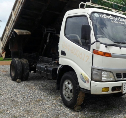 หกล้อ ฮีโน่ DUTRO136ยูโร2ปี49ดั้มสามมิต สภาพดีสวยพร้มใช้ ทะเบียนพร้อมโอน