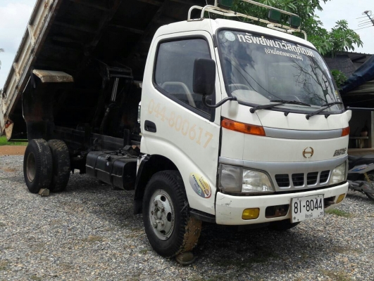 หกล้อ ฮีโน่ DUTRO136ยูโร2ปี49ดั้มสามมิต สภาพดีสวยพร้มใช้ ทะเบียนพร้อมโอน