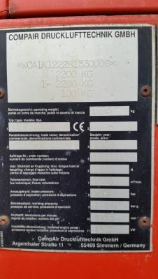 ขาย เครื่องปั้มลมขนาดใหญ่ / ปั้มลมใหญ่ 24 BAR COMPAIR เก่านอกแท้ สำหรับเจาะบาดาล งานอุตสาหกรรม พร้อมใช้งาน ขาย เครื่องปั้มลมขนาดใหญ่ / ปั้มลมใหญ่ 24 BAR COMPAIR เก่านอกแท้ สำหรับเจาะบาดาล งานอุตสาหกรรม พร้อมใช้งาน