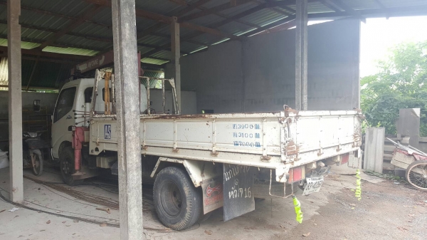 ขาย 6 ล้อ HINO ปี 49 กระบะยาว 4.30 เมตร ติดเครน KATO 3 ตัน เครื่อง WO4D-TK 125 แรงม้า คัสซีสวยตลอดเส้น แอร์เย็น รถพร้อมใช้ ทะเบียนพร้อมโอนครับ