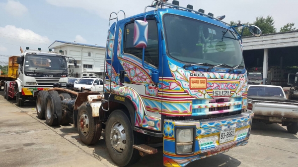 ขาย รถบรรทุก 12 ล้อ ISUZU FVZ 300 แรงม้า ปี 52 กระบะดั้มพร้อมชุดดั้มมีให้ครบ เอกสารเล่มทะเบียนพร้อมโอนครับ