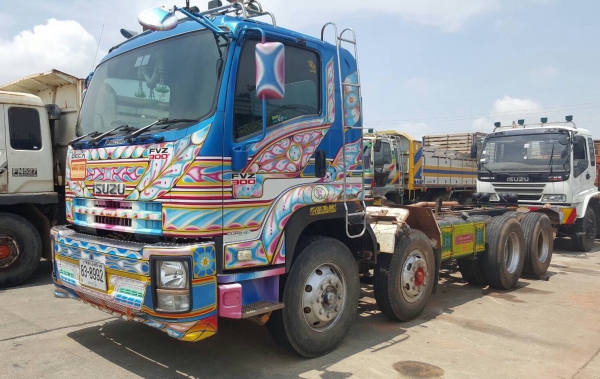 ขาย รถบรรทุก 12 ล้อ ISUZU FVZ 300 แรงม้า ปี 52 กระบะดั้มพร้อมชุดดั้มมีให้ครบ เอกสารเล่มทะเบียนพร้อมโอนครับ