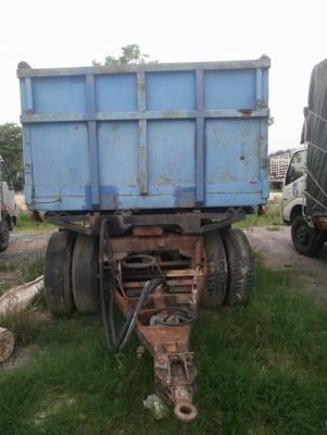 ขายหางพ่วงดั้ม 2เพลา เอกสารครบ พร้อมโอน