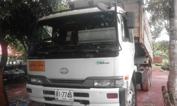 ขายรถบรรทุกพ่วงดั้มแม่ลูก 2 เพลากระบะ สามมิตร