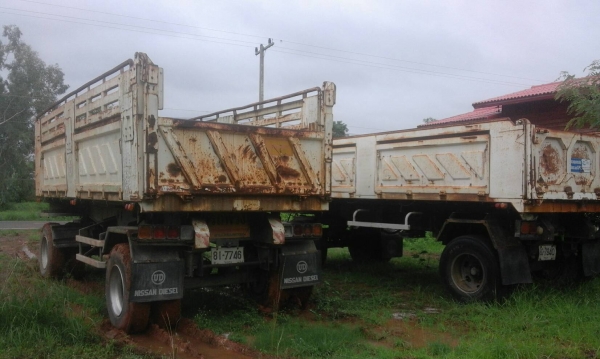 ขายรถบรรทุก หลุดมัดจำแล้วครับ พ่วงดั้มแม่ลูก NISSAN CW214M ขายรถบรรทุก หลุดมัดจำแล้วครับ พ่วงดั้มแม่ลูก NISSAN CW214M