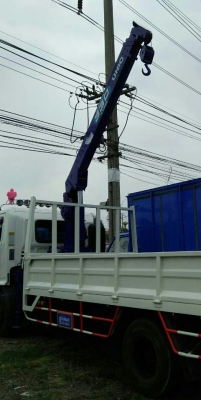 ขายๆ (ขายแล้ว) ครับ หกล้อ ฮีโน่ ซีรี500 FC9J175ปี53 ติดเครน UNIC 3.30ตัน ช่วงยาว5 50ม  เล่มทะเบียนพร้อมโอน ราคา950,000บ