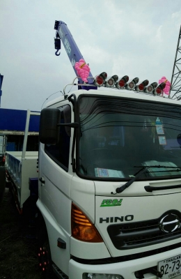 ขายๆ (ขายแล้ว) ครับ หกล้อ ฮีโน่ ซีรี500 FC9J175ปี53 ติดเครน UNIC 3.30ตัน ช่วงยาว5 50ม  เล่มทะเบียนพร้อมโอน ราคา950,000บ