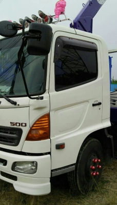 ขายๆ (ขายแล้ว) ครับ หกล้อ ฮีโน่ ซีรี500 FC9J175ปี53 ติดเครน UNIC 3.30ตัน ช่วงยาว5 50ม  เล่มทะเบียนพร้อมโอน ราคา950,000บ