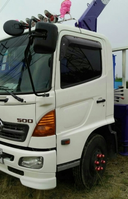 ขายๆ (ขายแล้ว) ครับ หกล้อ ฮีโน่ ซีรี500 FC9J175ปี53 ติดเครน UNIC 3.30ตัน ช่วงยาว5 50ม  เล่มทะเบียนพร้อมโอน ราคา950,000บ