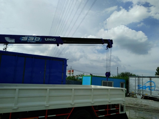 ขายๆ (ขายแล้ว) ครับ หกล้อ ฮีโน่ ซีรี500 FC9J175ปี53 ติดเครน UNIC 3.30ตัน ช่วงยาว5 50ม  เล่มทะเบียนพร้อมโอน ราคา950,000บ