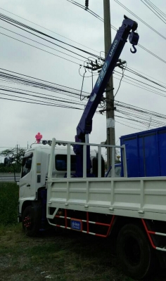 ขายๆ (ขายแล้ว) ครับ หกล้อ ฮีโน่ ซีรี500 FC9J175ปี53 ติดเครน UNIC 3.30ตัน ช่วงยาว5 50ม  เล่มทะเบียนพร้อมโอน ราคา950,000บ