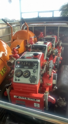 ขายเครื่องดับเพลิงหาบหามTOHATSU - V46BSมือสอง ราคา45,000บาท 0835662999