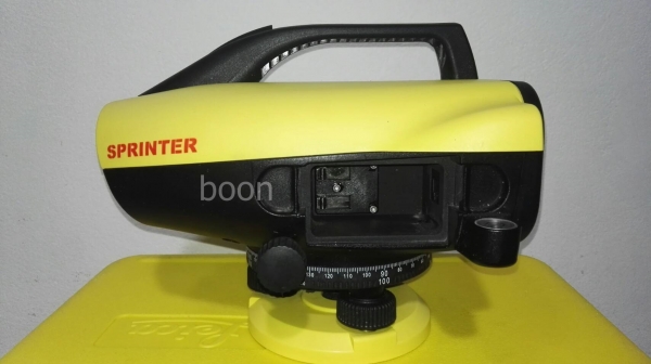 ขายกล้องระดับดิจิตอล LEICA SPRINTER 150M สภาพ90\% พร้อมสต๊าฟบาร์โค๊ต4เมตรใหม่ ขาใหม่