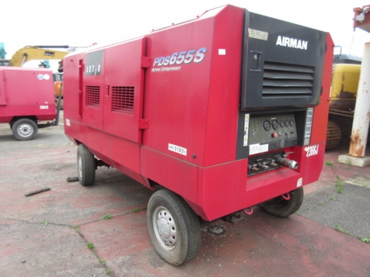 ขายเครื่องลมขนาด 7 บาร์ Airman PDS655S มือสองนำเข้าจากญี่ปุ่น ขายเครื่องลมขนาด 7 บาร์ Airman PDS655S มือสองนำเข้าจากญี่ปุ่น