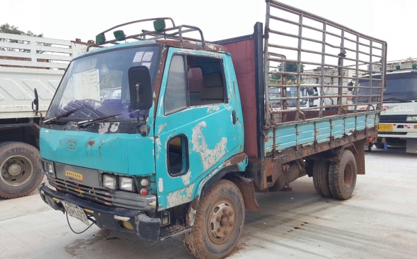 ขายตามสภาพ 6 ล้อ HINO FB112 เครื่อง WO4D 117 แรงม้า เฟืองท้าย F สโลว์อินเตอร์ เอกสารเล่มทะเบียนครบ