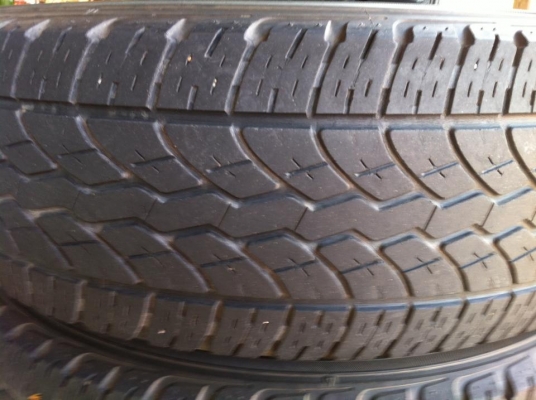 ยางโยโกฮาม่าพึ่งถอด พอดีเปลี่ยนยางมาใหม่เหลือ2เส้น