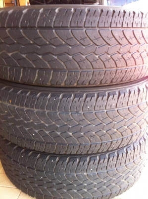 ยางโยโกฮาม่าพึ่งถอด พอดีเปลี่ยนยางมาใหม่เหลือ2เส้น