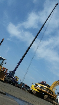 รถเครน KATO  10ตัน 6บูม