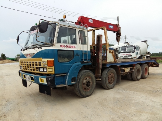 ต้องการขาย รถเครนบรรทุก 12 ล้อ หางปลา