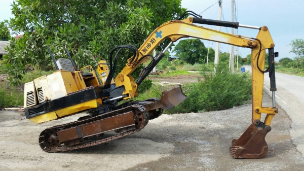 ขายถูกๆด่วนรถแม็คโครมิตซูมิชิ MS 035เคื่อง4สูบปั่ม3ตอนPC30แทคหล็ก รถนอกเพิ่งเข้ามาใหม่สถาพพร้อมใช้ยังไม่เคยใช้งานในไทยเลย