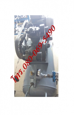 ปั๊มลม - 3สูบ 150ลิตร พร้อมมอเตอร์ 3แรง ไฟ 380V  มือสอง พร้อมใช้