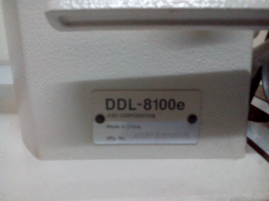 ขายจักรเย็บผ้ายี่ห้อ Juki รุ่น DDL- 8100e สภาพเหมือนใหม่ ใช้งานน้อย พร้อมใช้งาน ซื้อมาเย็บได้ไม่กี่เดือนเอง