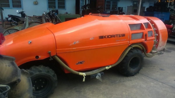 ขายรถพ่นยามือสองKIORITZ 4 WD. (เเอร์บัส) ถัง 1,000 ลิตร มือสองพร้อมใช้