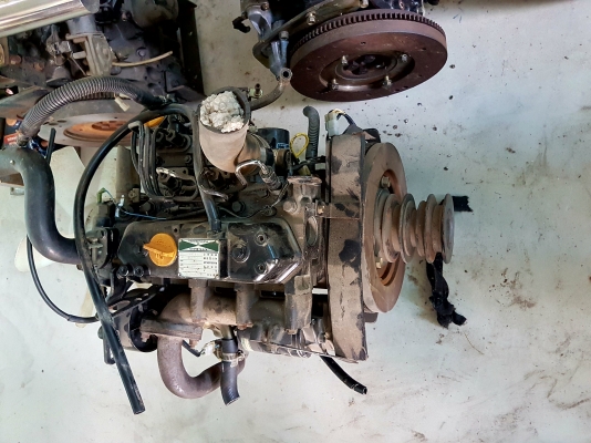 Yanmar 3tn72 ฝาดำ เก่าญี่ปุ่น สภาพสวย