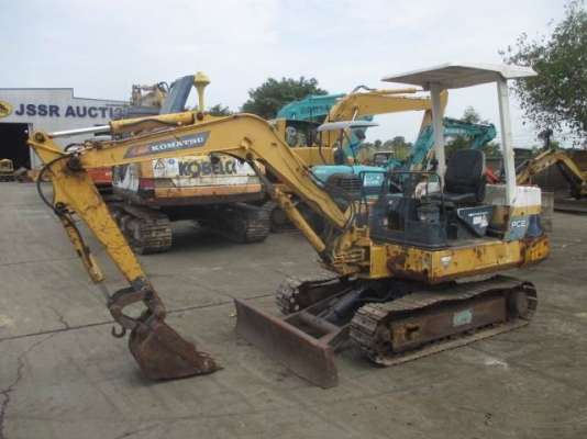 ขายรถขุด KOMATSU PC20-6 แทรคเหล็ก สินค้าเก่านอก ราคา 255,000 บาท