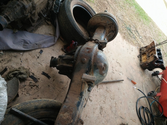 ขายเฟืองท้าย isuzu 5 น็อท พร้อมกระทะ