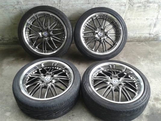 ขอบ17นิ้ว4รู100 พร้อมยาง สวยๆ 4 ล้อ ราคา 6900 บาท