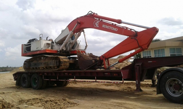 ขายด่วน SUMITOMO F1 สภาพพร้อมใช้งาน เครื่อง ปั้มดี เอวแน่น โซ่ช่วงล่างสวย เอกสารสัญญาซื้อขาย