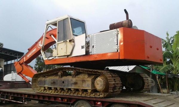 ขายด่วน SUMITOMO F1 สภาพพร้อมใช้งาน เครื่อง ปั้มดี เอวแน่น โซ่ช่วงล่างสวย เอกสารสัญญาซื้อขาย