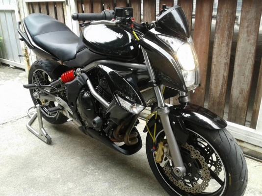 ER6N ปี09 สภาพสวย พร้อมใช้ ภาษี พรบ. เพิ่งต่อมา ราคาเพียง 105,000