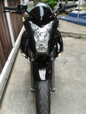 ER6N ปี09 สภาพสวย พร้อมใช้ ภาษี พรบ. เพิ่งต่อมา ราคาเพียง 105,000