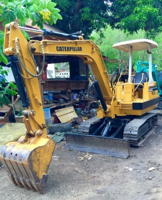 ขายรถขุดแบคโฮ MITSUBISHI ms035 ขนาดPc35 <มีลายแย็กพร้อม> เครื่อง4สูบ เครื่องแน่น ระบบไว รถเก่านอกแท้100\% รถพร้อมใช้งาน เอกสารครบ