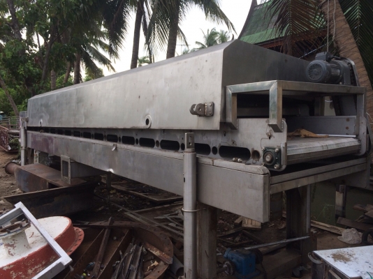 ขายด่วนเครื่องอบถั่วสเตนเลสทั้งชุด/สายพานลำเลียงสเตนเลส