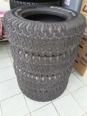 BF All USA. 265/75/16 ปลายปี11 สภาพสวยๆ 1ชุด