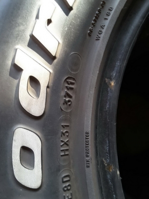 BF All USA. 265/75/16 ปลายปี11 สภาพสวยๆ 1ชุด