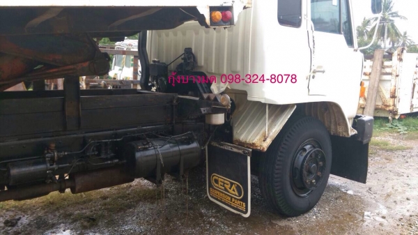 ขายรถบรรทุกดัมพ์ HINO F18 เครื่องเดิม HO7C-185 แรง 2 เพลา รถวิ่งอ้อย แชสซีสวย ทะเบียนพร้อม
