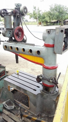 ** SOLD ** เครื่องเจาะเรเดียล Atlas แขนรัสมียาว 110 cm. ไฟ 380V ฐานเต็มรุ่นหนักเจาะโต 2"นิ้ว สภาพสวยเฟืองคมมาเทสได้ครับ!!