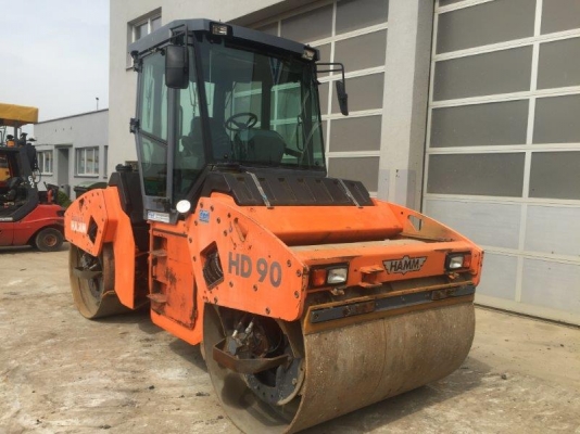 ขายรถเบรคดาวน์ขนาด 9 ตัน Hamm HDO90V มือสองนำเข้า สภาพสวย ยังไม่เคยใช้งานที่ไทย