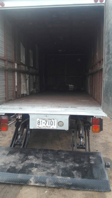 ขาย ตู้แห้ง ท้ายลิฟ ช่วงยาว5.50ม สภาพดีสวยพร้อมใช้ ราคา49,000บ ยกลงจาก ฮีโน่เดก้า ยาว5.50ม ท้ายลิฟ