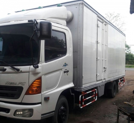 ขาย ตู้แห้ง ท้ายลิฟ ช่วงยาว5.50ม สภาพดีสวยพร้อมใช้ ราคา49,000บ ยกลงจาก ฮีโน่เดก้า ยาว5.50ม ท้ายลิฟ