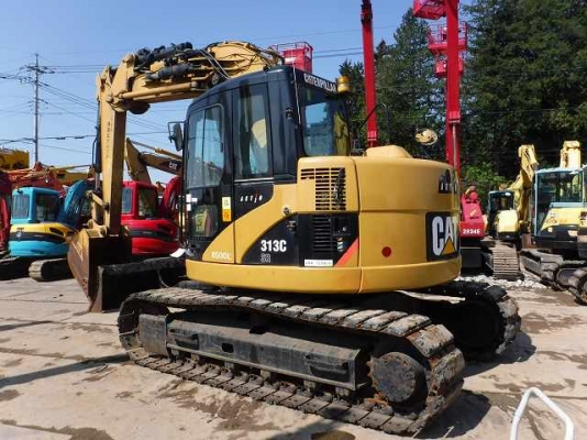 ขายรถขุดแคท 313C มือสองนำเข้าจากญี่ปุ่น สภาพสวยพร้อมใช้งาน ยังไม่เคยใช้งานที่ไทย