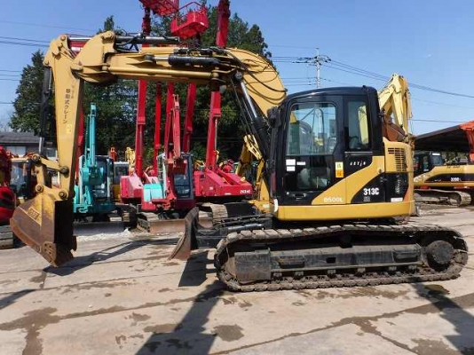 ขายรถขุดแคท 313C มือสองนำเข้าจากญี่ปุ่น สภาพสวยพร้อมใช้งาน ยังไม่เคยใช้งานที่ไทย