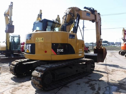 ขายรถขุดแคท 313C มือสองนำเข้าจากญี่ปุ่น สภาพสวยพร้อมใช้งาน ยังไม่เคยใช้งานที่ไทย