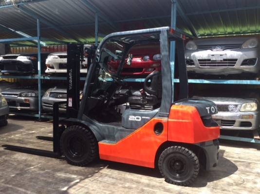 ขายรถโฟลคลิฟท์ TOYOTA 8FD20 , รถใช้งานมา 2 พันกว่าชั่วโมง,เกียร์คลัทร์ , เครื่องยนต์ดีเซล 2Z , เสายกสูง 3 เมตร , รถนำเข้าจากญี่ปุ่น 100\% ขายรถโฟลคลิฟท์ TOYOTA 8FD20 , รถใช้งานมา 2 พันกว่าชั่วโมง,เกียร์คลัทร์ , เครื่องยนต์ดีเซล 2Z , เสายกสูง 3 เมตร , รถนำเข้าจากญี่ปุ่น 100\%